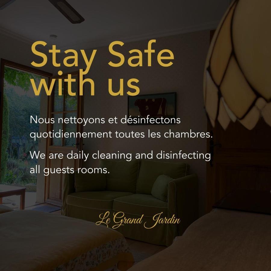 Le Grand Jardin Bed and Breakfast Lafare Esterno foto